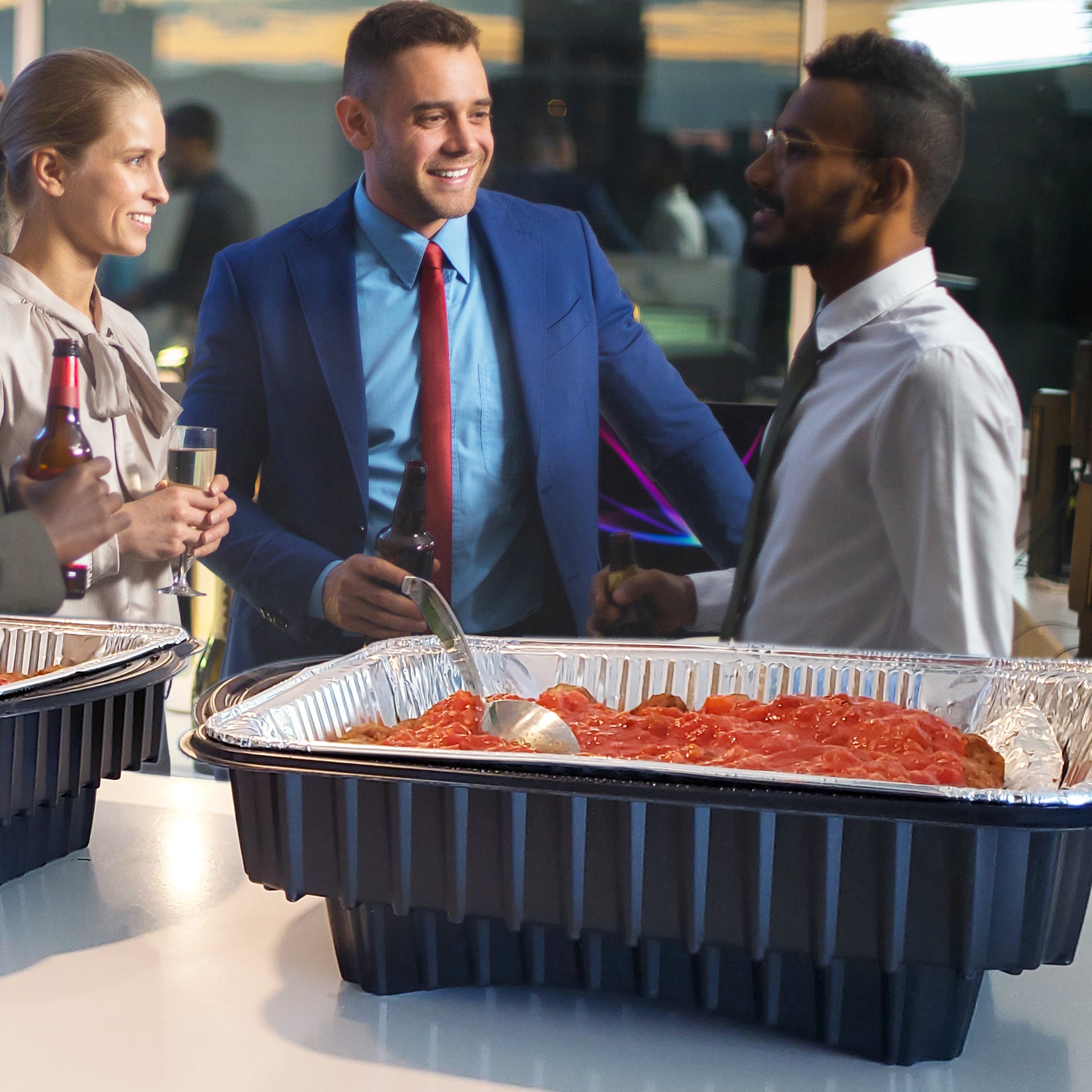 Vidacasa® latest redesign lightweight sturdy economical gastronorm sizing flameless buffet warming equipment.  Quick water activation with T30 Heat Blaster brings moist heat temperature 80ºC (146ºF) for 45 mins.