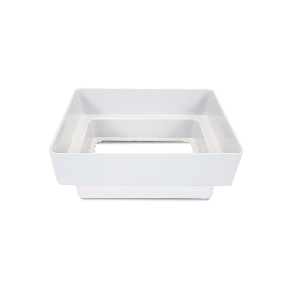 Interchangeable universal buffetware base frame specifically for Vidacasa® Universal buffetware