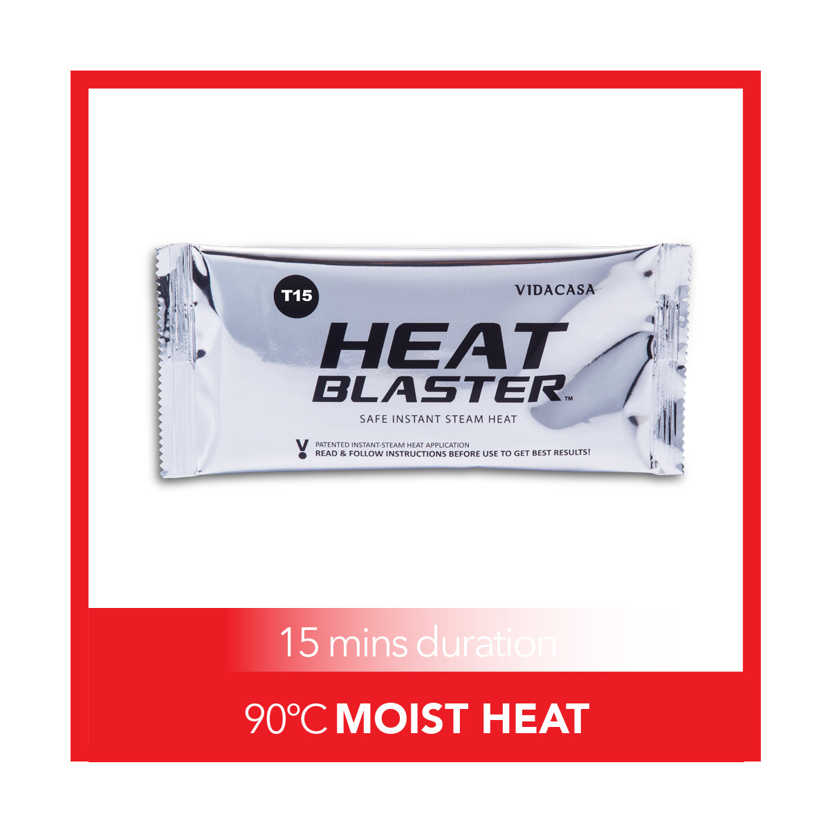 Heat Blaster is the safest instant heating element in the market today.