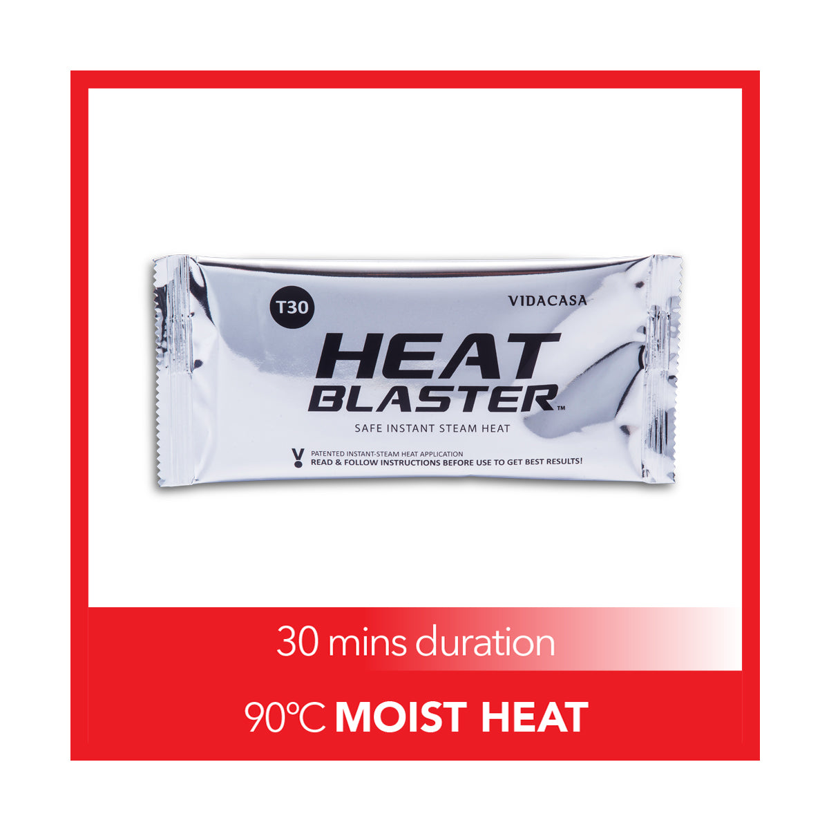 Heat Blaster is the safest instant heating element in the market today.