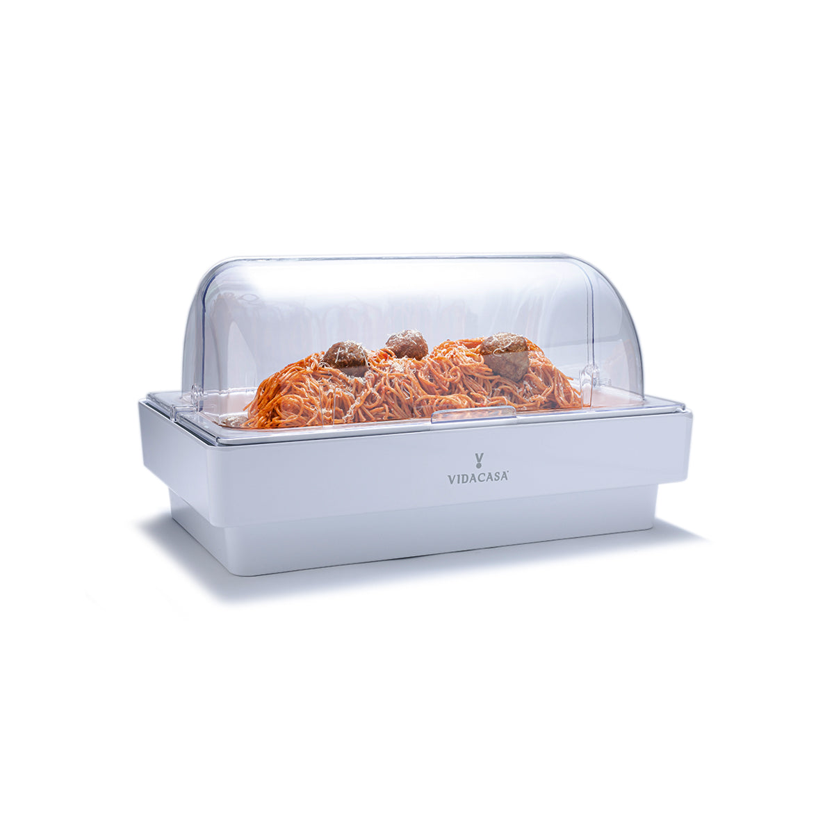 Today's most versatile gastronorm sizing buffetware equipment that can keep cold foods fresh at 4ºC (39ºF) without wet ice, or cooked gourmet hot at 80ºC (176ºF) without dangling cords or chafing fuels.