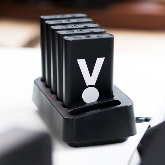 Vidacasa® H1X Charging docks are great convenient solutions when it comes to charging multiple H1X Powerbanks.  Space saving with minimal power plugs.  Great for offsite catering events and foodservice operations when power plugs are limited.